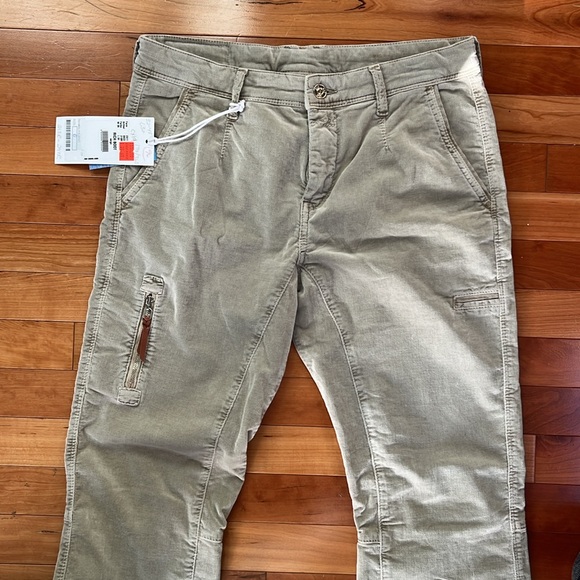 MAC Jeans 6 Beige Corduroy Bootcut Pants - Picture 2 of 6